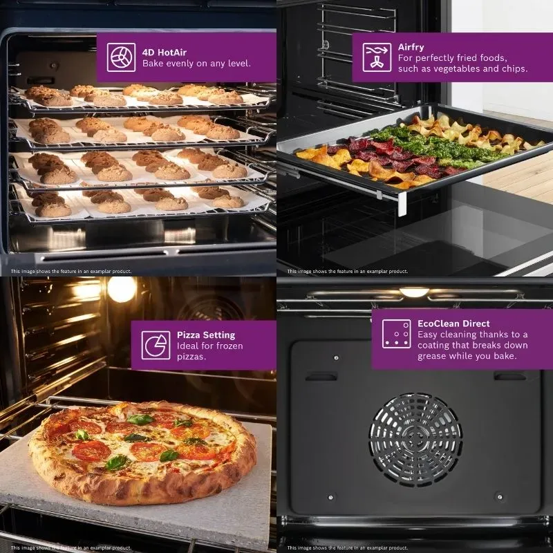 Bosch 60cm Home Connect Built-In Oven HBG7563B1 | Tafelberg Furnishers
