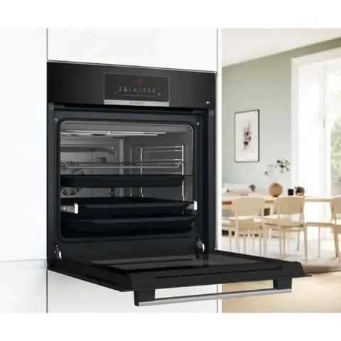 Bosch 60cm Home Connect Series 6 Oven HBJ559EB6Z Open
