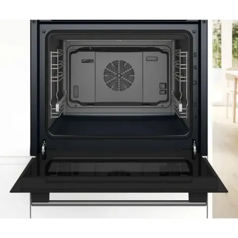 Bosch 60cm Series 6 Oven HBJ559EB6Z Open