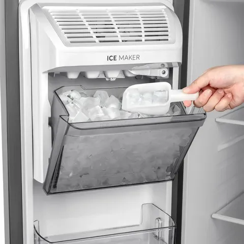 Midea Space Master 681L Side By Side Fridge HC-904IWZM Ice Maker