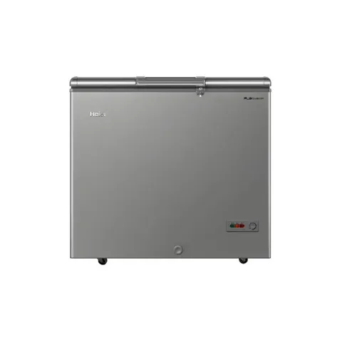 Haier 301L Grey Chest Freezer HCF-368KGZA Front