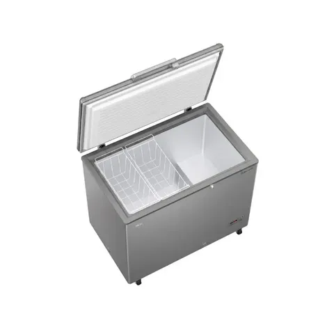 Haier 301L Grey Chest Freezer HCF-368KGZA Interior