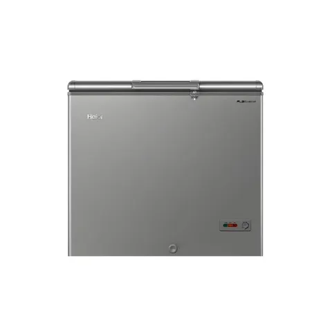 Haier 301L Grey Chest Freezer HCF-368KGZA Front