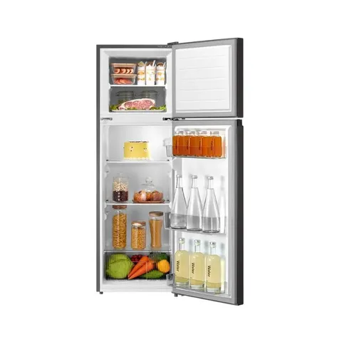 Midea 173L Black Top Freezer Fridge HD-216FN-BLACK Example