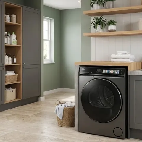 Haier 10kg Heat Pump Tumble Dryer HD100-A367S8U1ZA Display