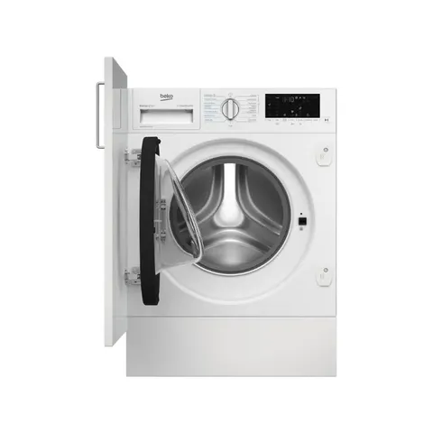 Beko 9kg/6kg Integrated Washer Dryer HITV8736B0HTN Door