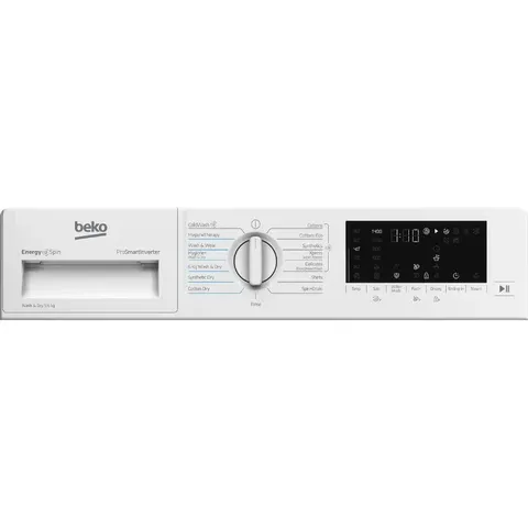 Beko 9kg/6kg Integrated Washer Dryer HITV8736B0HTN Programs