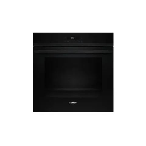 Siemens 76L Black Built-In Oven HJ852GEB0Z Front