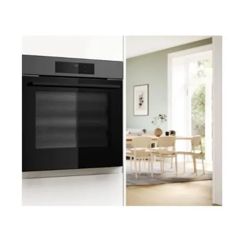 Bosch 60cm Black Stainless Steel Built-In Oven HJG852EG0Z Integrated