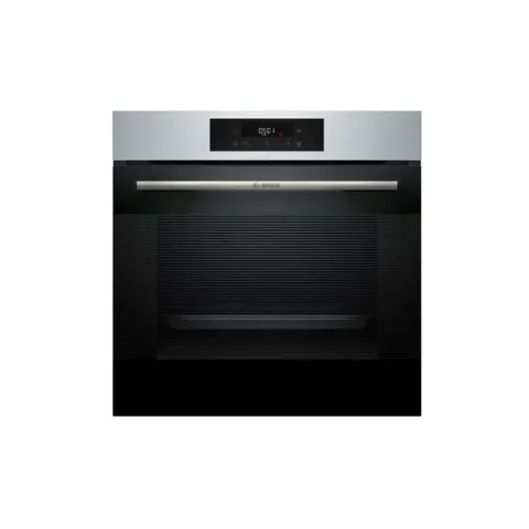 Bosch 60cm Stainless Steel Built-In Oven HJG852ES0Z Front