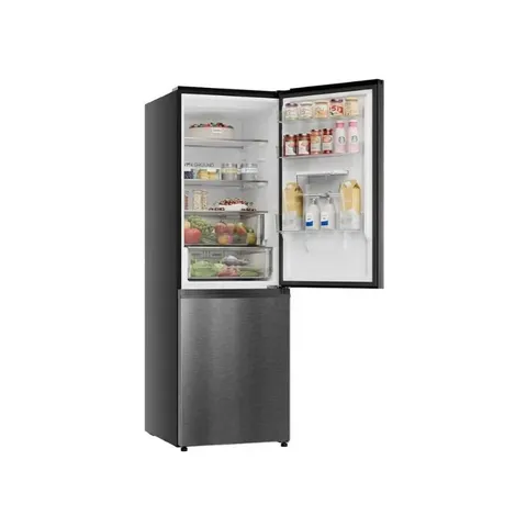 Haier 327L Shiny Black Bottom Freezer HRF-425VCWRMBLZA Fridge