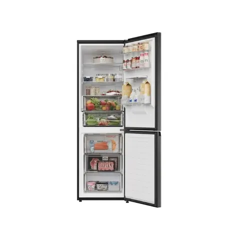Haier 327L Shiny Black Bottom Freezer HRF-425VCWRMBLZA Interior