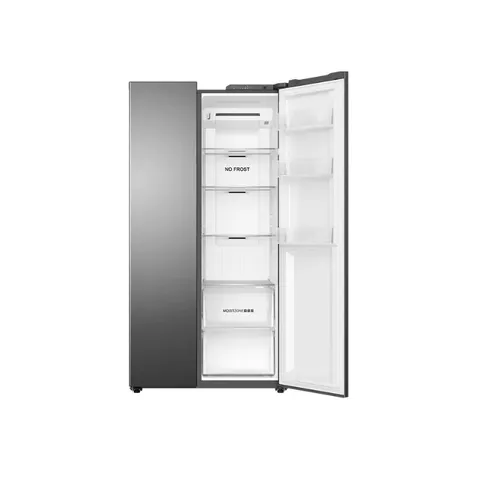 Haier 514L Shiny Black Side By Side Fridge HRF-668VNFMBLZA Fridge