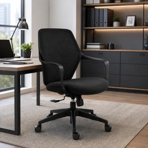 Hii Denver Black Office Chair HT921/1-BLK Display