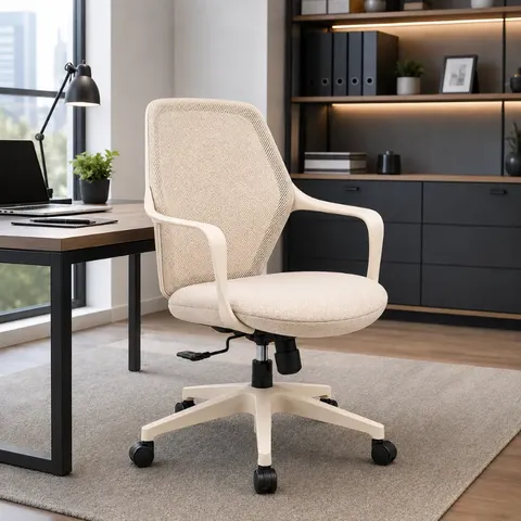 Hii Denver Beige Office Chair HT921/9-BEI Display