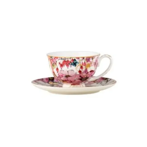 Maxwell & Williams Enchantment Footed Cup And Saucer HV0506