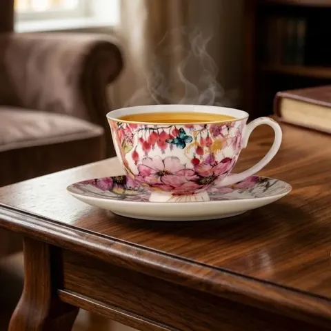 Maxwell & Williams Enchantment Footed Cup And Saucer HV0506 Cup Set