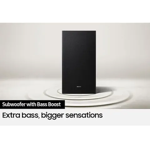 Samsung B-Series Soundbar HW-B650D bass boost