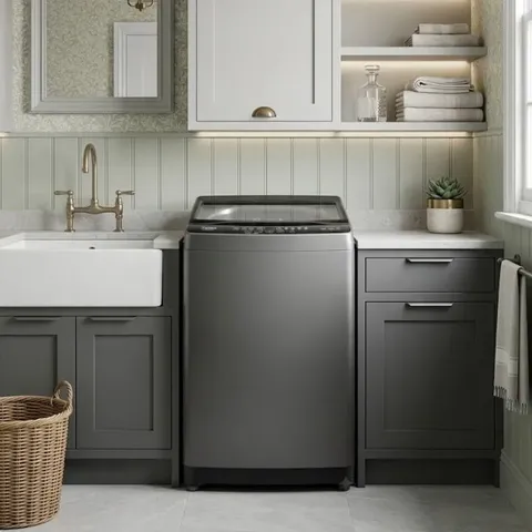 Haier 15kg Top Loader Washing Machine HWM150-B316BZA Display