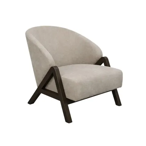 Amelia Taupe Occasional Arm Chair