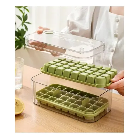 Home4U Ice Cube Tray Box IT64 Tray
