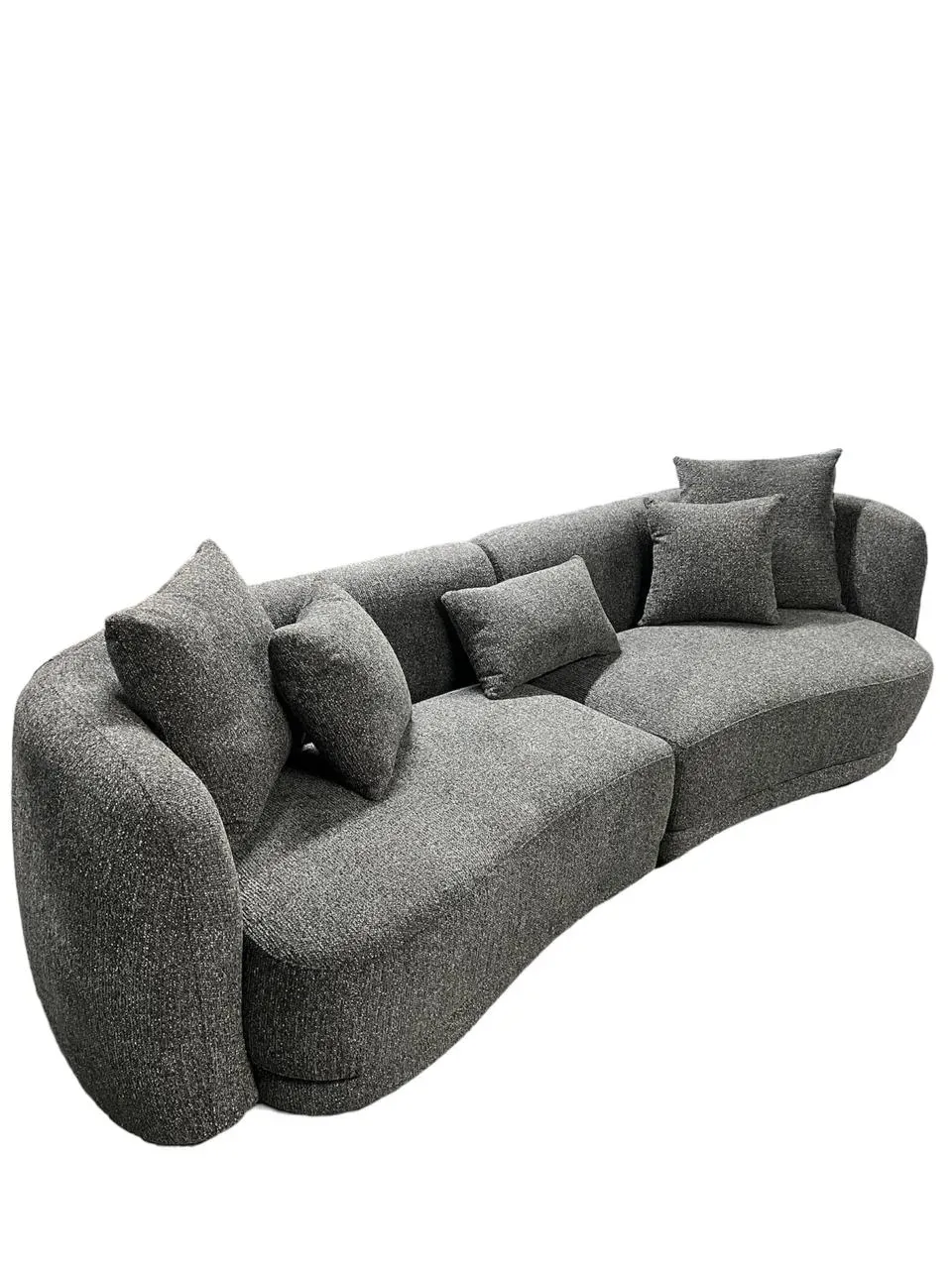 Kenzo 2-Piece Light Anthracite 2-Tone 4 Seater | Tafelberg Furnishers