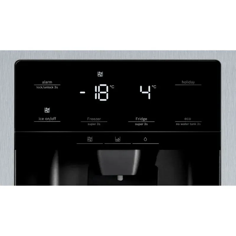Bosch 533L Side By Side Fridge KAI93VI304 | Tafelberg Furnishers