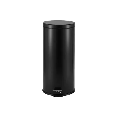 Casa 30L Roma Steel Pedal Bin KB7035-30LB Front