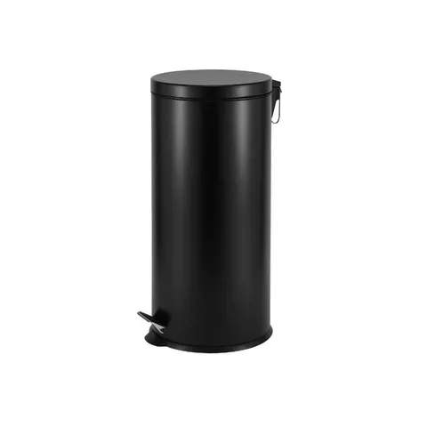 Casa 30L Roma Steel Pedal Bin KB7035-30LB Side