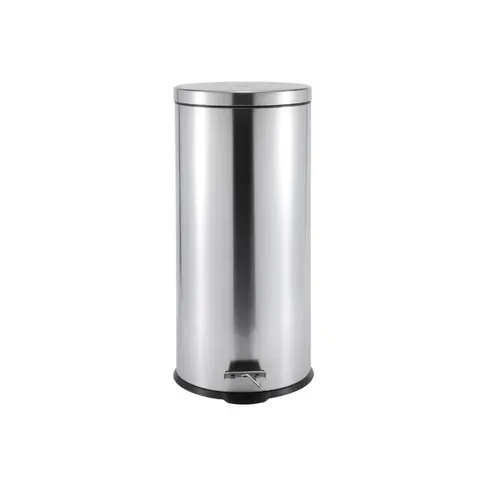 Casa 30L Roma Stainless Steel Pedal Bin KB7035-30LS  Front