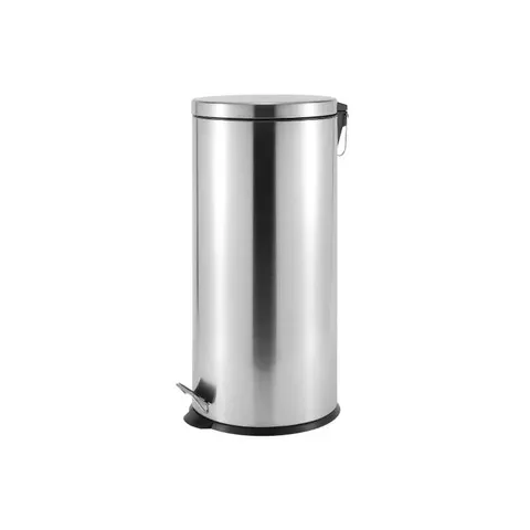 Casa 30L Roma Stainless Steel Pedal Bin KB7035-30LS  Side