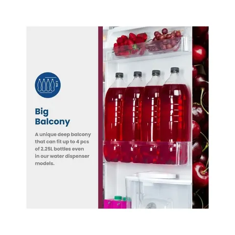 KIC 276L Bottom Freezer KBF6312GR Space