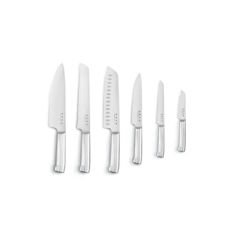 Smeg 6 Piece Knife Block Set KBSF02 Knives