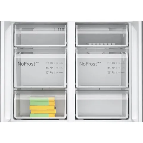 Bosch 528L French Door Fridge KFN96VPEA Freezer comparment