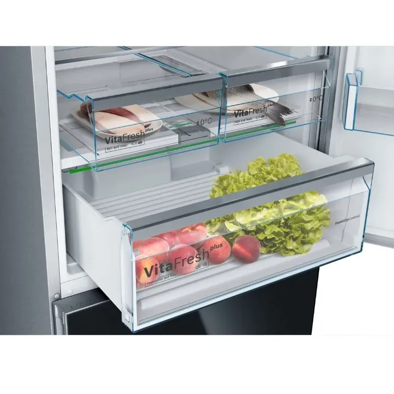 Bosch 505L Black Bottom Freezer KGN56LB31U Tafelberg Furnishers