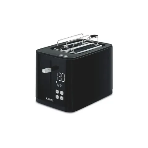 Krups Smart 'n Light 720W Digital 2 Slice Toaster KH641810 Toaster