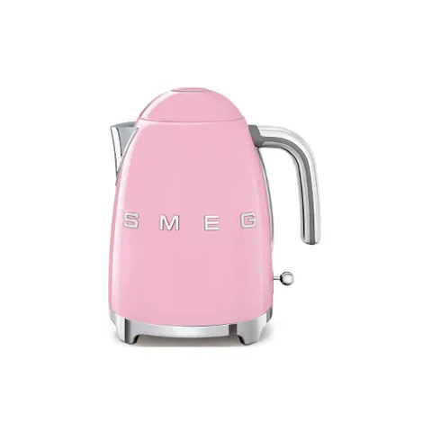 Smeg Retro Pink 1.7L Kettle KLF03PKSA Side