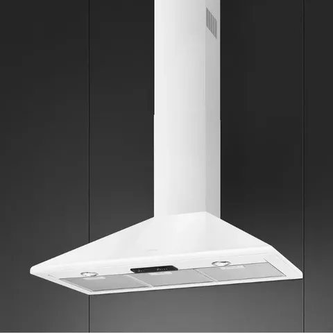 Smeg White Chimney Extractor Hood KSED95WH