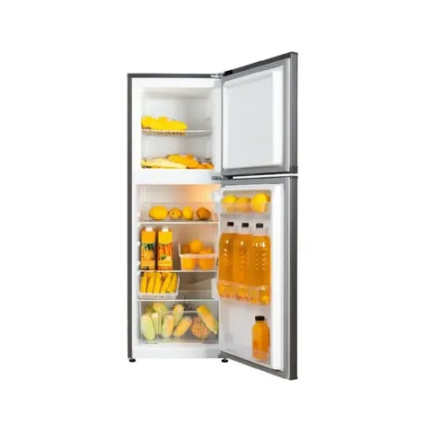 KIC 170L Metallic Top Freezer Fridge KTF518/2ME Display