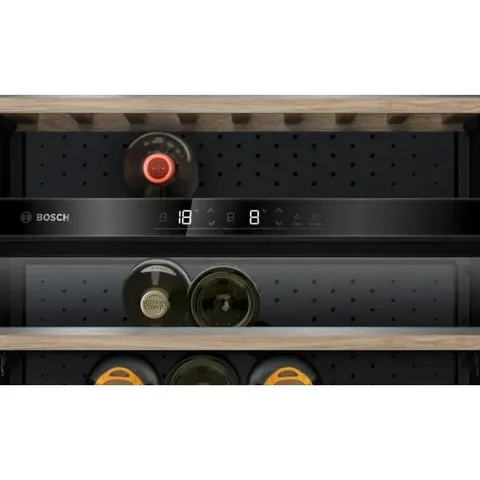 Bosch Dual Zone Series 6 Wine Cooler KWK36ABGA control