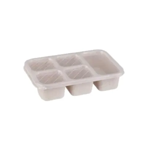 Home4U Wheat Brown Lunch Box