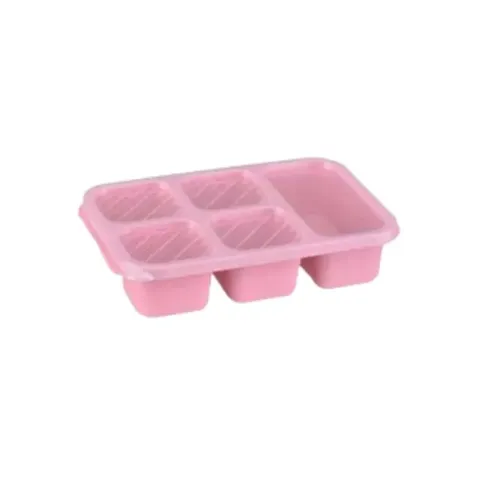 Home4U Wheat Pink Lunch Box