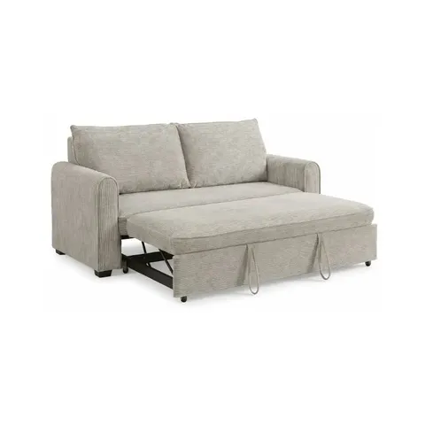 Hii Minka Beige Pull Out Sleeper Couch LSG9042-6 Sleeper