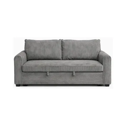Hii Minka Dark Grey Pull Out Sleeper Couch LSG9042-8 Front