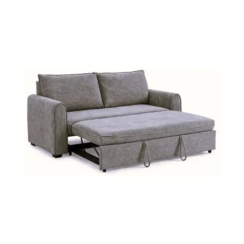 Hii Minka Dark Grey Pull Out Sleeper Couch LSG9042-8 Sleeper