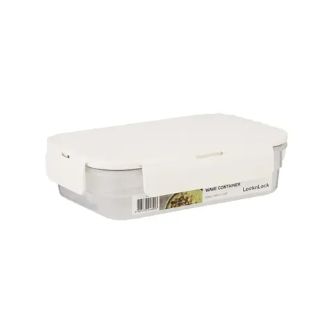 LocknLock 670ml Wave Container LWC203W Side