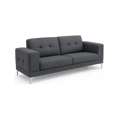 Hii Jensen Grey Fabric 3 Seater Couch LWSF2301/3DIV Couch