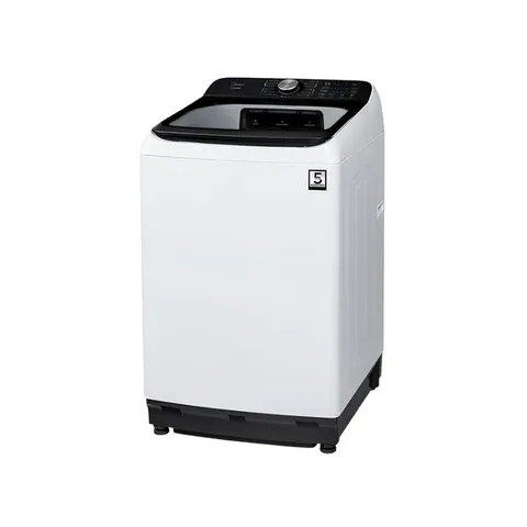 Midea 16kg White Top Loader Washing Machine MA512W160-W Angle View