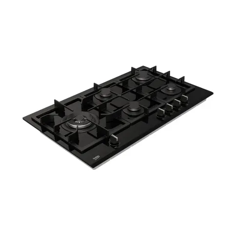 Beko 90cm Black On Glass Hob MACM90BG