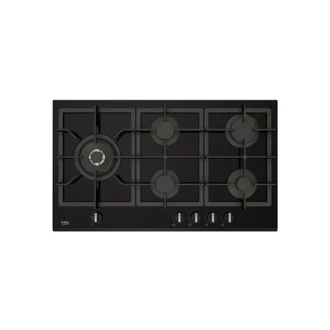 Beko 90cm Black On Glass Hob MACM90BG